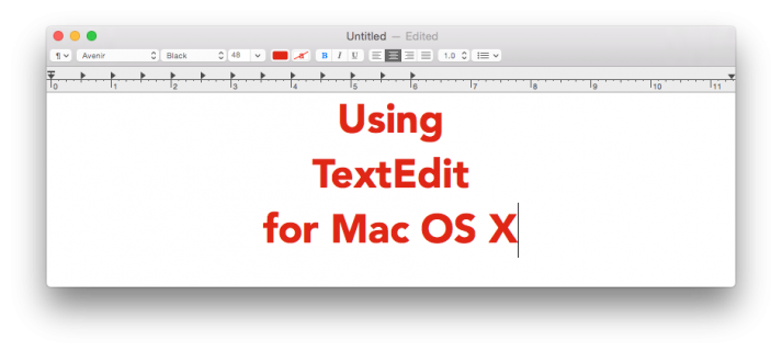 simple text editor for mac free